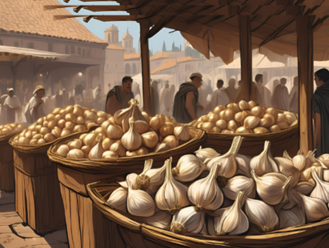 Von frischem zu schwarzem Knoblauch - wir machen eine Zeitreise
