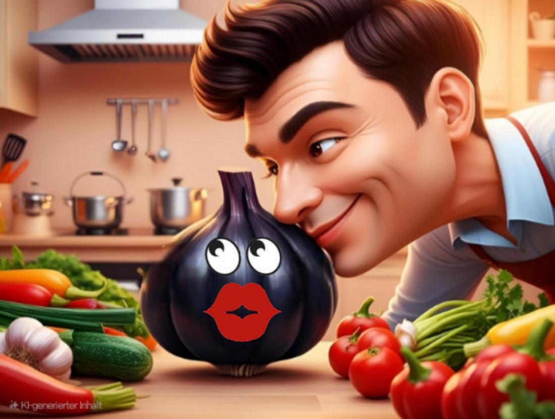 Schwarzer Knoblauch von Daniel Black Gonzalez