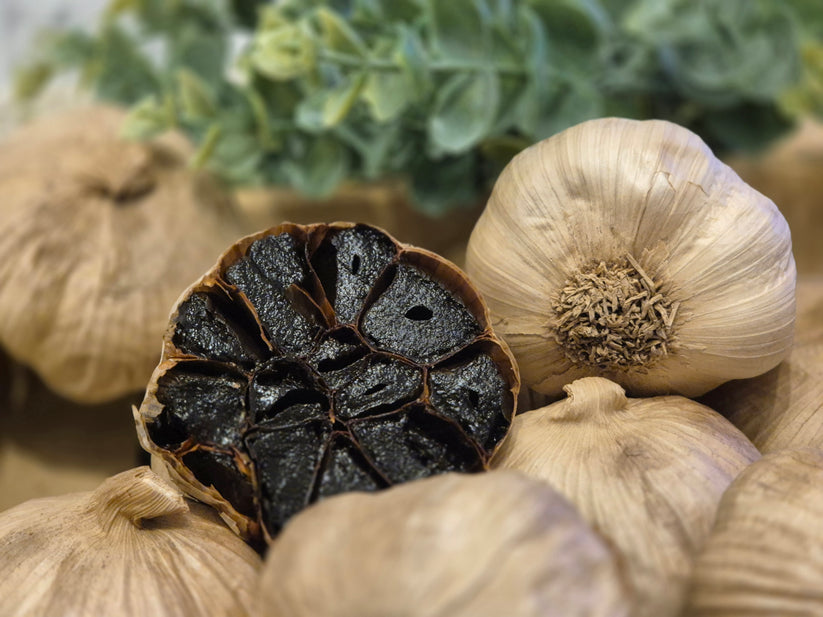 Schwarzer Knoblauch kochen
