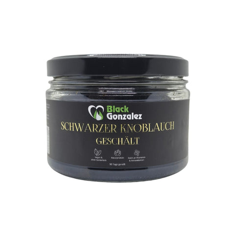 Schwarzer Knoblauch Zehen ohne Schale im Black Gonzalez Onlineshop