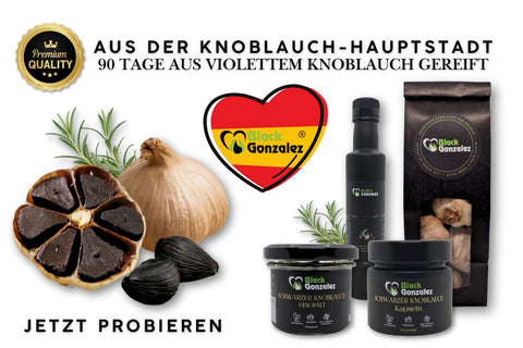 Schwarzer Knoblauch Onlineshop von Black Gonzalez