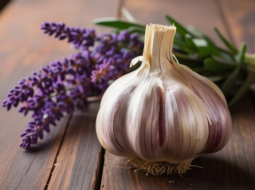Elefantenknoblauch ist ein intensiver Riese