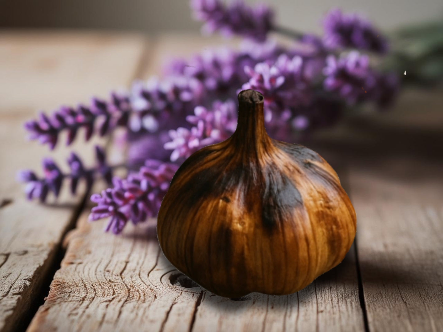 Geräucherter Knoblauch