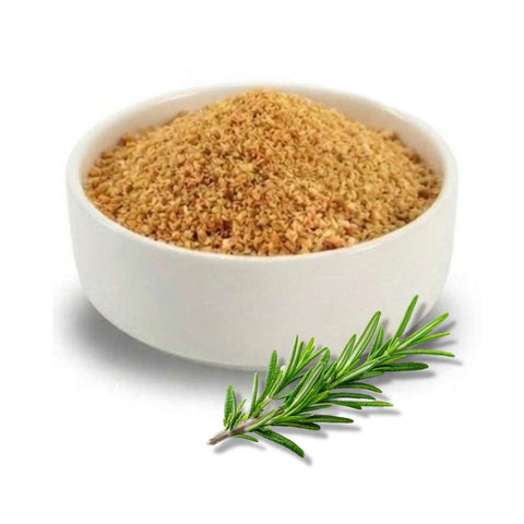 Knusprig frittierter Knoblauch