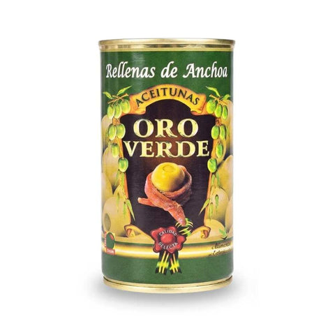 Manzanilla Oliven mit Anchovis