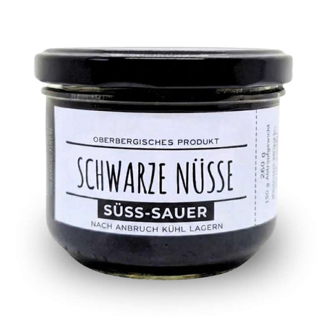 Schwarze Nüsse süß-sauer 280 g