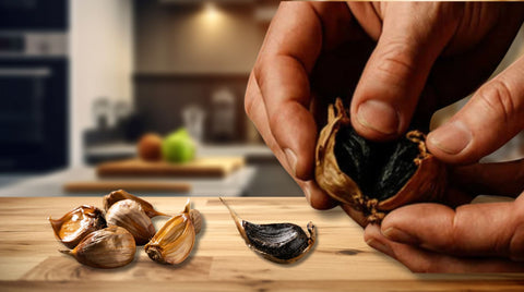 Schwarzer Knoblauch - schonende 90-Tage-Reifung für intensiven Geschmack