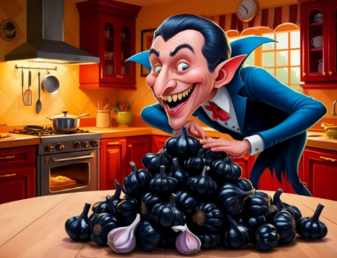 Warum schwarzer Knoblauch nicht gegen Vampire hilft