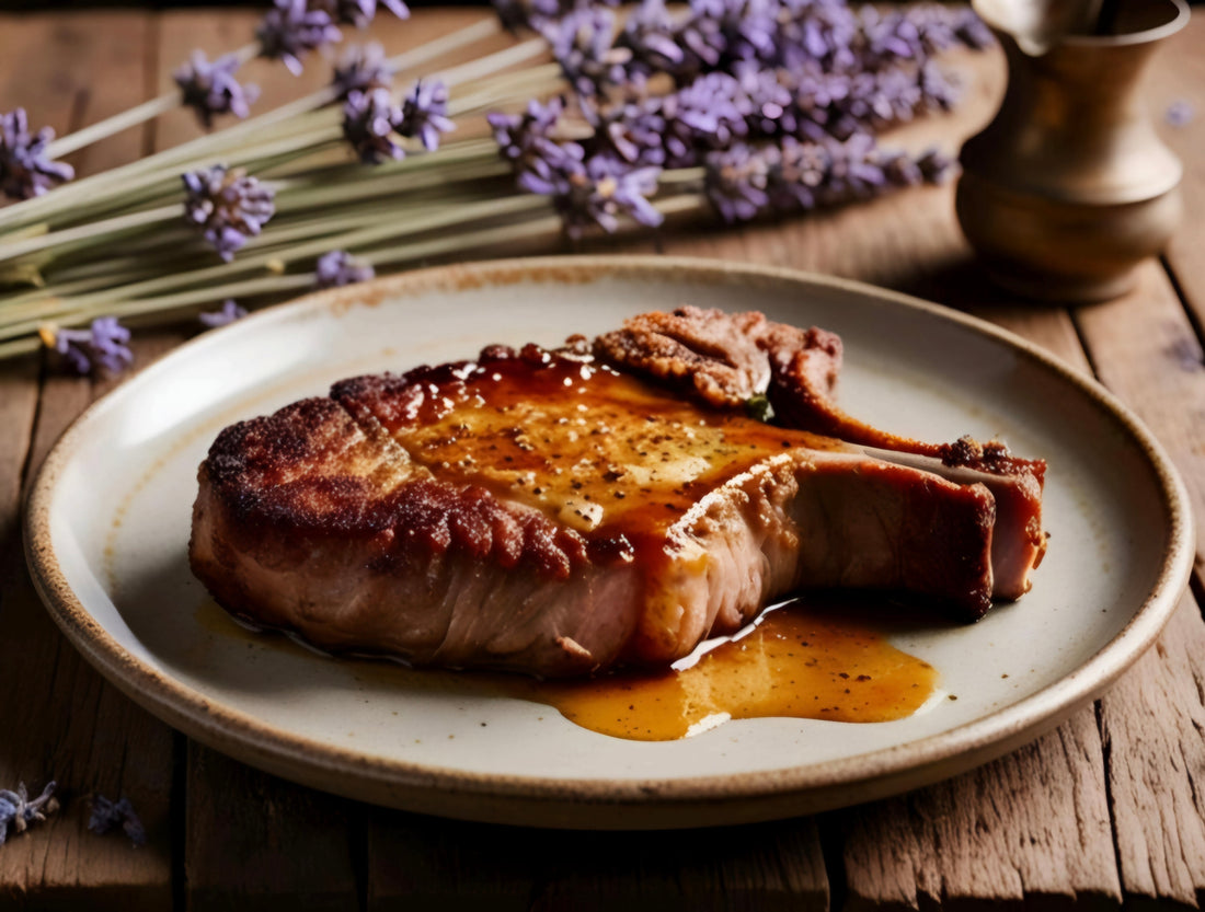 Schwarzer Knoblauch Steak