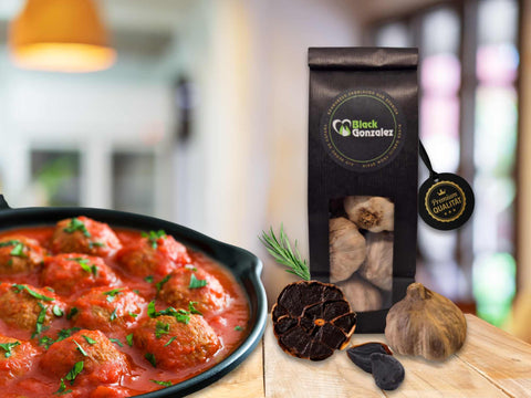 Rezept Albóndigas mit schwarzem Knoblauch