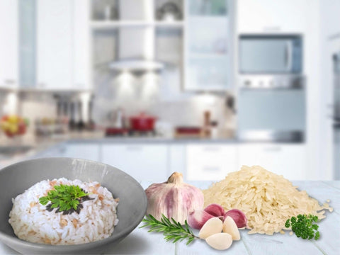 Arroz com alho – brasilianischer Knoblauchreis Rezept