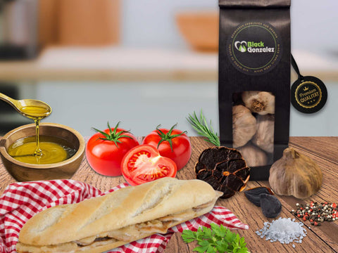 Bocadillo de Lomo mit schwarzem Knoblauch Rezept