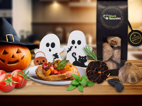 Rezept Bruschetta mit schwarzem Knoblauch Rezept