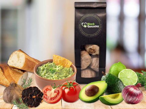 Guacamole mit schwarzem Knoblauch Rezept