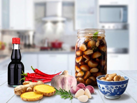 Maneul Jangajji Rezept – koreanischer eingelegter Knoblauch