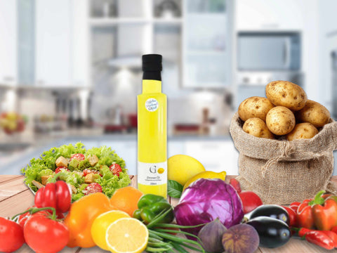 Rezepte mit Zitronenöl