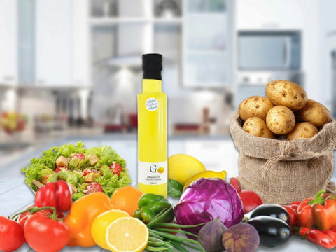 Rezepte mit Zitronenöl