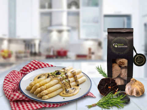 Rezept für Sauce Hollandaise mit schwarzem Knoblauch
