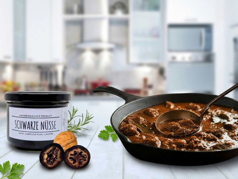 Schwarze Nüsse Verwendung