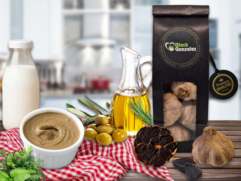 Rezept Aioli mit schwarzem Knoblauch