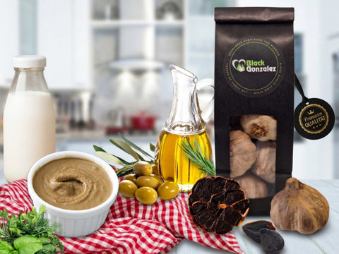 Rezept Aioli mit schwarzem Knoblauch
