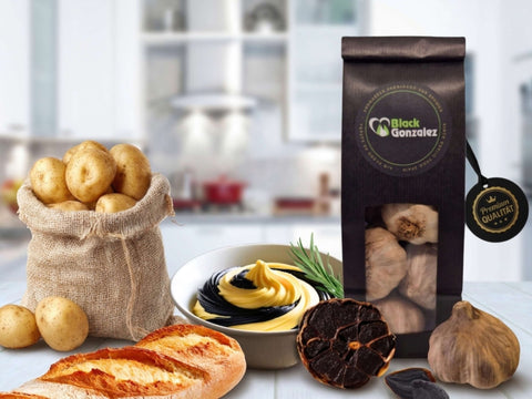 Rezept Kräuterbutter mit schwarzem Knoblauch