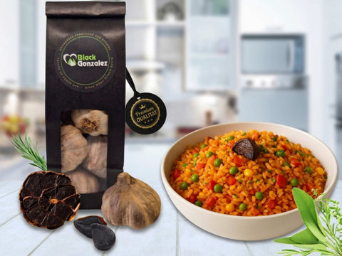 Djuvec-Reis mit schwarzem Knoblauch Rezept