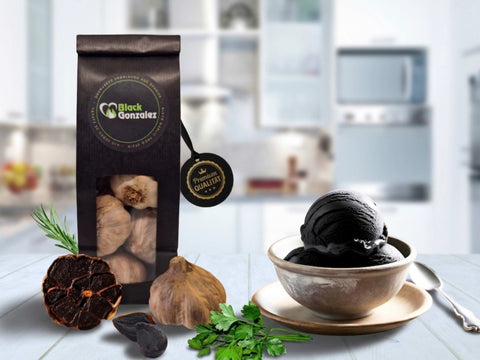 Schwarzer Knoblauch Eis Rezept