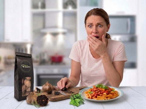 Fehler beim Kochen mit schwarzem Knoblauch n 