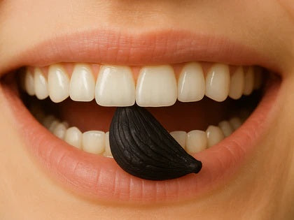 Schwarzer Knoblauch schmeckt nach Balsamico und Pflaumenmus