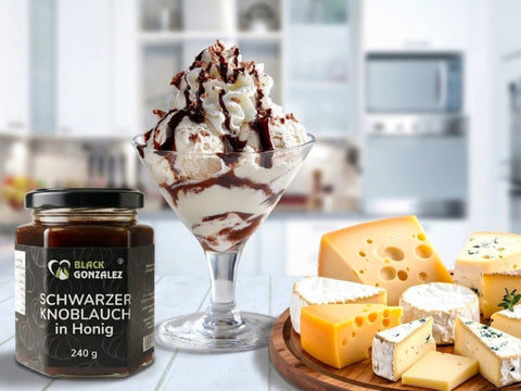 Schwarzer Knoblauch Honig: Geschmack, Verwendung und kulinarische Inspiration