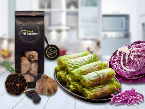 Kohl mit schwarzem Knoblauch Rezepte