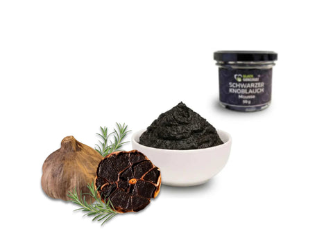 Schwarzer Knoblauch Mousse