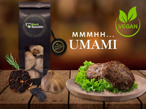 Schwarzer Knoblauch bringt Umami-Geschmack in vegane Frikadellen