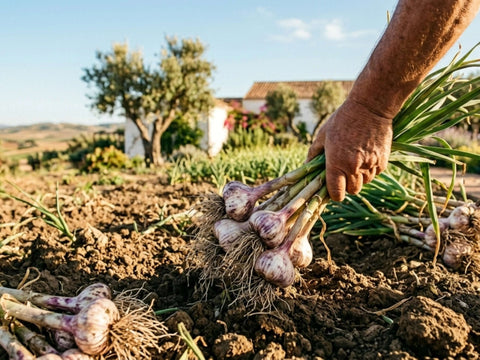 In welcher Jahreszeit hat Knoblauch Saison?