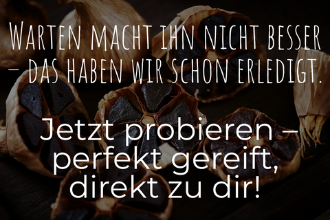 Schwarzer Knoblauch entdecken und probieren – natürliche Würze für die Küche