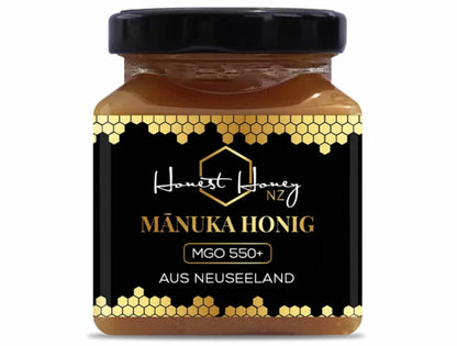 Manuka Honig MGO 550+ aus Neuseeland - 250 g - Black Gonzalez Onlineshop