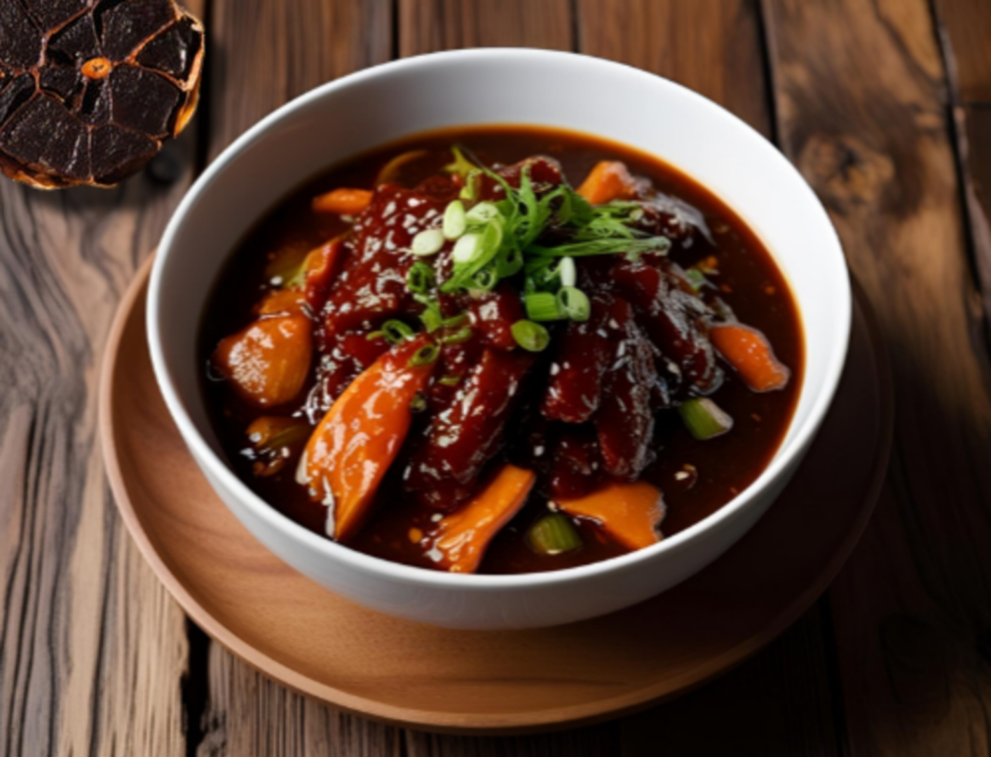 Ssamjang mit schwarzem Knoblauch