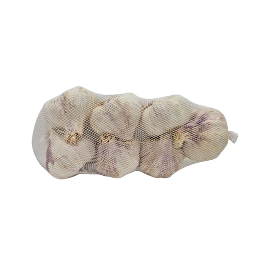 Violetter Spring Knoblauch aus Spanien - Früher Knoblauch