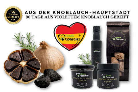 Schwarzer Knoblauch Onlineshop von Black Gonzalez