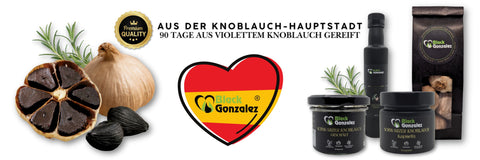 Schwarzer Knoblauch Onlineshop von Black Gonzalez