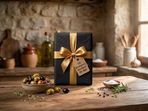 Verschenke erlesene Delikatessen als Gastgeschenk