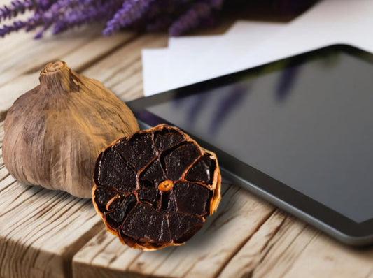 E-Book über schwarzen Knoblauch. Ausführliche Informationen
