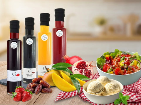 Fruchtige Essig Cremas Rezept-Ideen