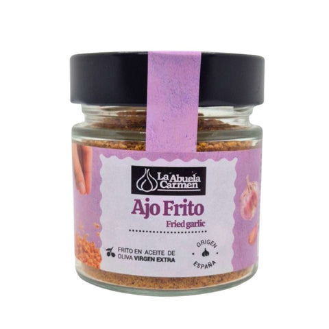 Frittierter Knoblauch 100 g – knusprige, fein gehackte Knoblauchstücke als Würzzutat