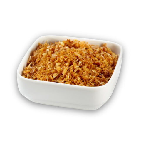 Frittierter Knoblauch - knusprig-nussig