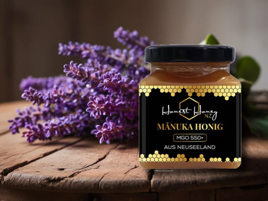 Manuka Honig MGO 550+ aus Neuseeland - 250 g