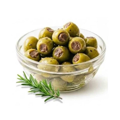 Oliven mit Anchovis Füllung