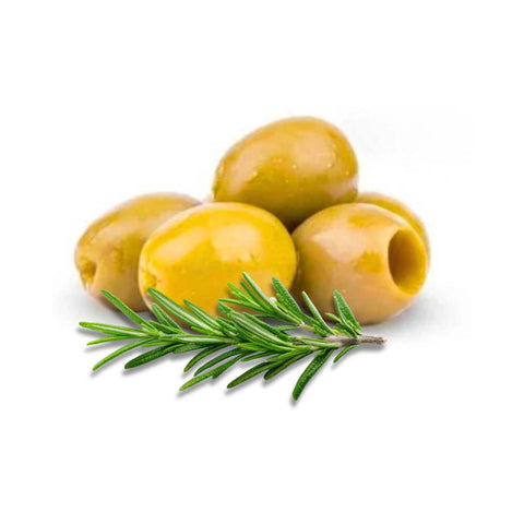 Grüne Oliven mit Anchovis-Aroma aus Spanien