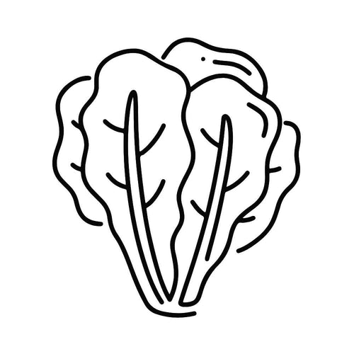 Salat mit schwarzem Knoblauch